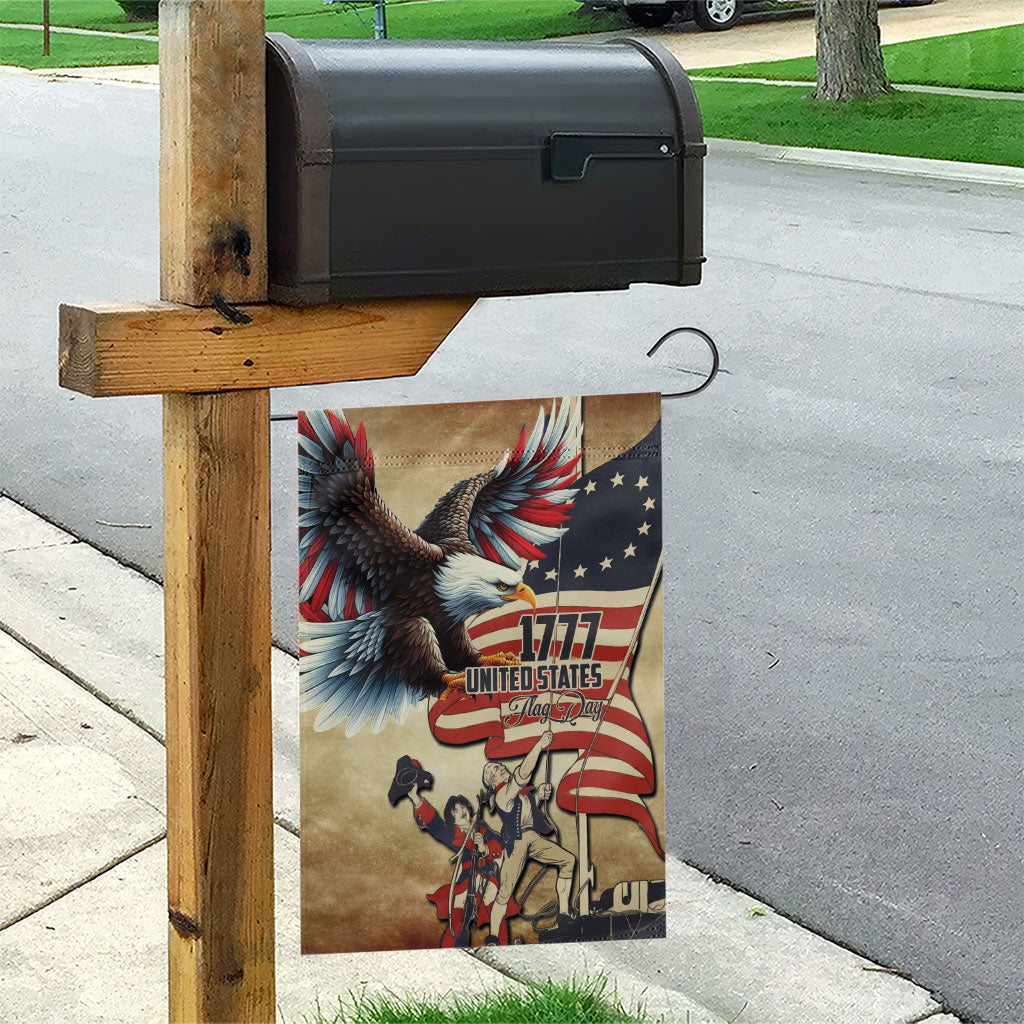 United States Flag Day Eagle 1777 Garden Flag Patriotic American Flag
