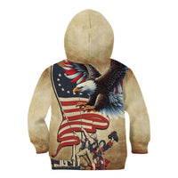 United States Flag Day Eagle 1777 Kid Hoodie Patriotic American Flag