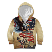 United States Flag Day Eagle 1777 Kid Hoodie Patriotic American Flag