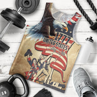 United States Flag Day Eagle 1777 Men Tank Top Patriotic American Flag