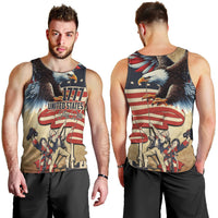 United States Flag Day Eagle 1777 Men Tank Top Patriotic American Flag