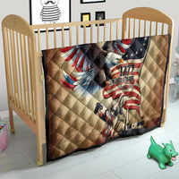 United States Flag Day Eagle 1777 Quilt Patriotic American Flag