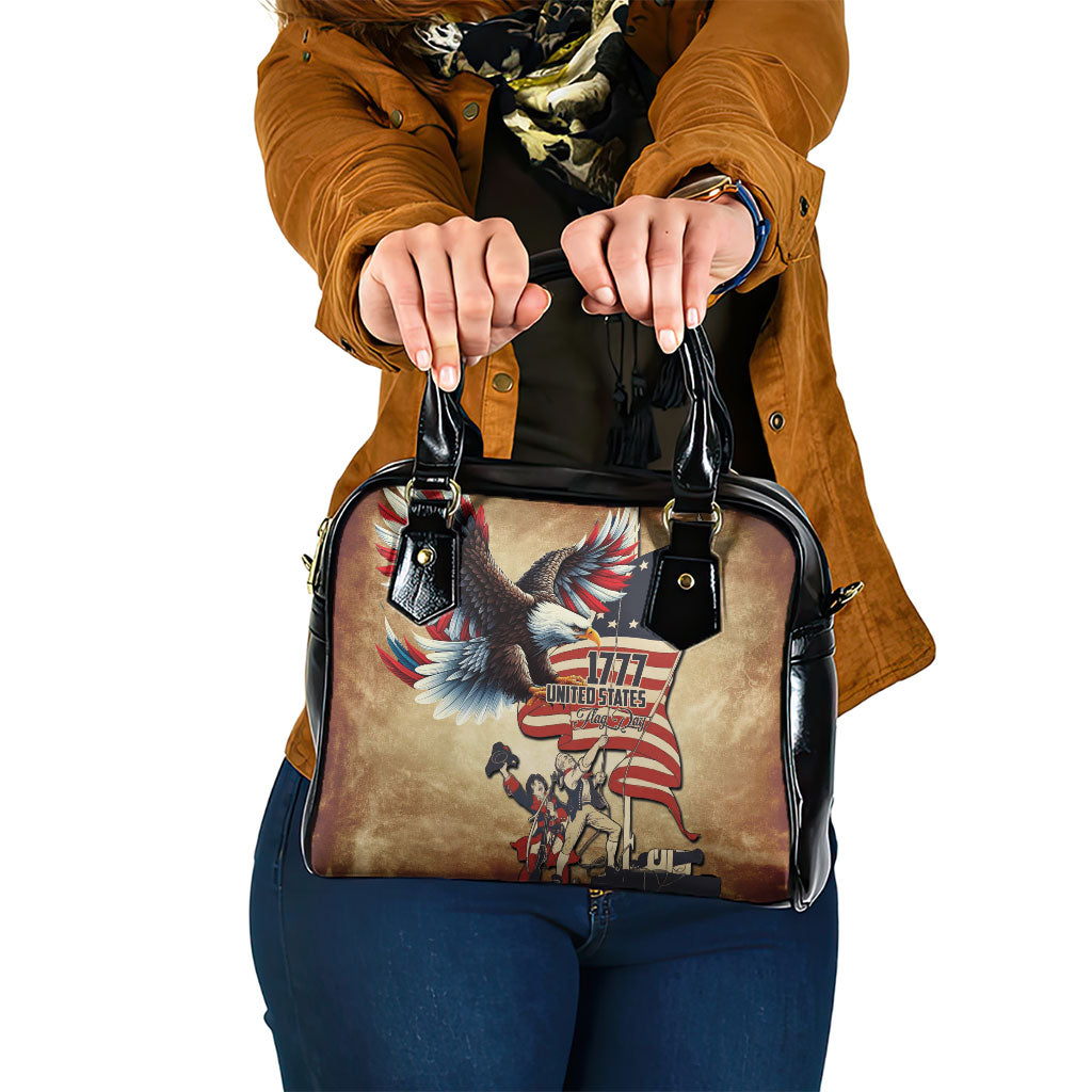 United States Flag Day Eagle 1777 Shoulder Handbag Patriotic American Flag