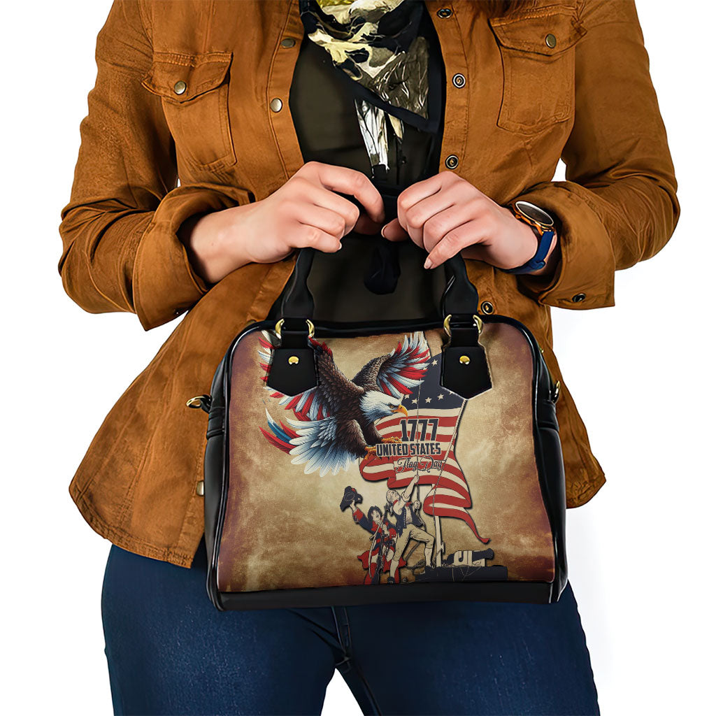 United States Flag Day Eagle 1777 Shoulder Handbag Patriotic American Flag