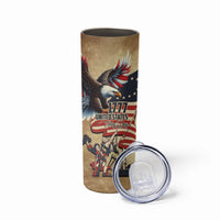 United States Flag Day Eagle 1777 Skinny Tumbler Patriotic American Flag