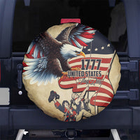 United States Flag Day Eagle 1777 Spare Tire Cover Patriotic American Flag