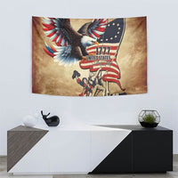 United States Flag Day Eagle 1777 Tapestry Patriotic American Flag
