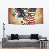 United States Flag Day Eagle 1777 Tapestry Patriotic American Flag