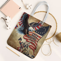 United States Flag Day Eagle 1777 Tote Bag Patriotic American Flag