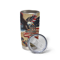United States Flag Day Eagle 1777 Tumbler Cup Patriotic American Flag