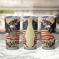 United States Flag Day Eagle 1777 Tumbler Cup Patriotic American Flag