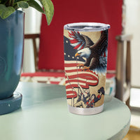 United States Flag Day Eagle 1777 Tumbler Cup Patriotic American Flag
