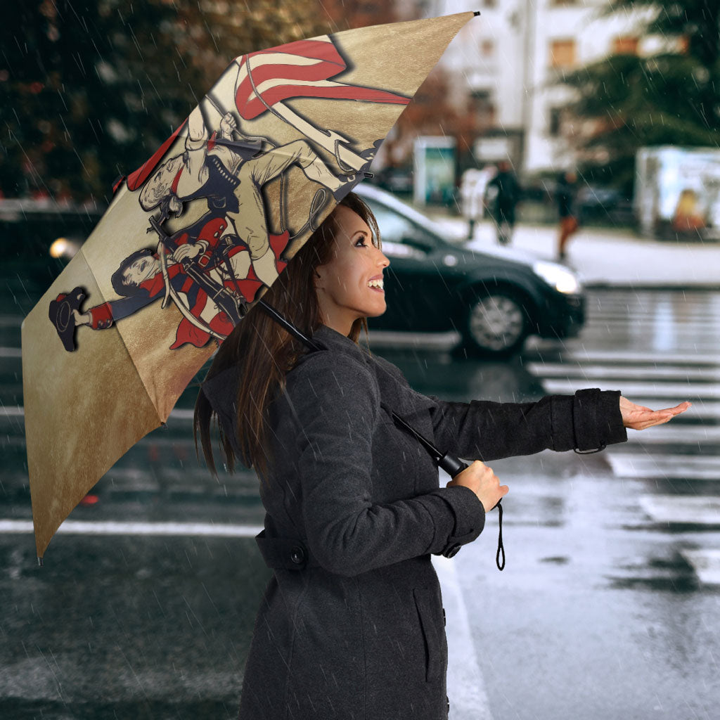 United States Flag Day Eagle 1777 Umbrella Patriotic American Flag