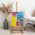 Brazil Cattleya Labiata Canvas Wall Art Christ The Redeemer And Flag Color Style - Wonder Print Shop
