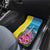 Brazil Cattleya Labiata Car Mats Christ The Redeemer And Flag Color Style - Wonder Print Shop