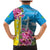 Brazil Cattleya Labiata Family Matching Mermaid Dress and Hawaiian Shirt Christ The Redeemer And Flag Color Style - Wonder Print Shop