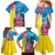 Brazil Cattleya Labiata Family Matching Mermaid Dress and Hawaiian Shirt Christ The Redeemer And Flag Color Style - Wonder Print Shop