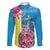 Brazil Cattleya Labiata Family Matching Mermaid Dress and Hawaiian Shirt Christ The Redeemer And Flag Color Style - Wonder Print Shop