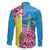 Brazil Cattleya Labiata Family Matching Mermaid Dress and Hawaiian Shirt Christ The Redeemer And Flag Color Style - Wonder Print Shop