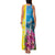 Brazil Cattleya Labiata Family Matching Tank Maxi Dress and Hawaiian Shirt Christ The Redeemer And Flag Color Style - Wonder Print Shop