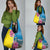 Brazil Cattleya Labiata Grocery Bag Christ The Redeemer And Flag Color Style