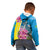 Brazil Cattleya Labiata Kid Hoodie Christ The Redeemer And Flag Color Style - Wonder Print Shop
