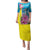 Brazil Cattleya Labiata Puletasi Christ The Redeemer And Flag Color Style - Wonder Print Shop