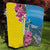 Brazil Cattleya Labiata Quilt Christ The Redeemer And Flag Color Style - Wonder Print Shop