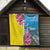 Brazil Cattleya Labiata Quilt Christ The Redeemer And Flag Color Style - Wonder Print Shop