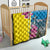 Brazil Cattleya Labiata Quilt Christ The Redeemer And Flag Color Style - Wonder Print Shop