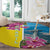 Brazil Cattleya Labiata Round Carpet Christ The Redeemer And Flag Color Style
