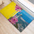 Brazil Cattleya Labiata Rubber Doormat Christ The Redeemer And Flag Color Style - Wonder Print Shop