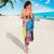 Brazil Cattleya Labiata Sarong Christ The Redeemer And Flag Color Style - Wonder Print Shop