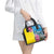 Brazil Cattleya Labiata Shoulder Handbag Christ The Redeemer And Flag Color Style