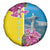 Brazil Cattleya Labiata Spare Tire Cover Christ The Redeemer And Flag Color Style - Wonder Print Shop