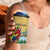 Costa Rica Independence Day 4 in 1 Can Cooler Tumbler Scarlet Macaw Parrot Tropical Flowers - Wonder Print Shop