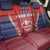 Custom Costa Rica Football Back Car Seat Cover Los Ticos Sporty Style - Wonder Print Shop