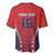Custom Costa Rica Football Baseball Jersey Los Ticos Sporty Style - Wonder Print Shop