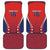 Custom Costa Rica Football Car Mats Los Ticos Sporty Style - Wonder Print Shop