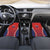 Custom Costa Rica Football Car Mats Los Ticos Sporty Style - Wonder Print Shop