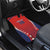 Custom Costa Rica Football Car Mats Los Ticos Sporty Style - Wonder Print Shop