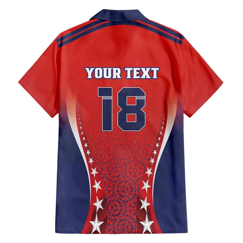 Custom Costa Rica Football Hawaiian Shirt Los Ticos Sporty Style - Wonder Print Shop