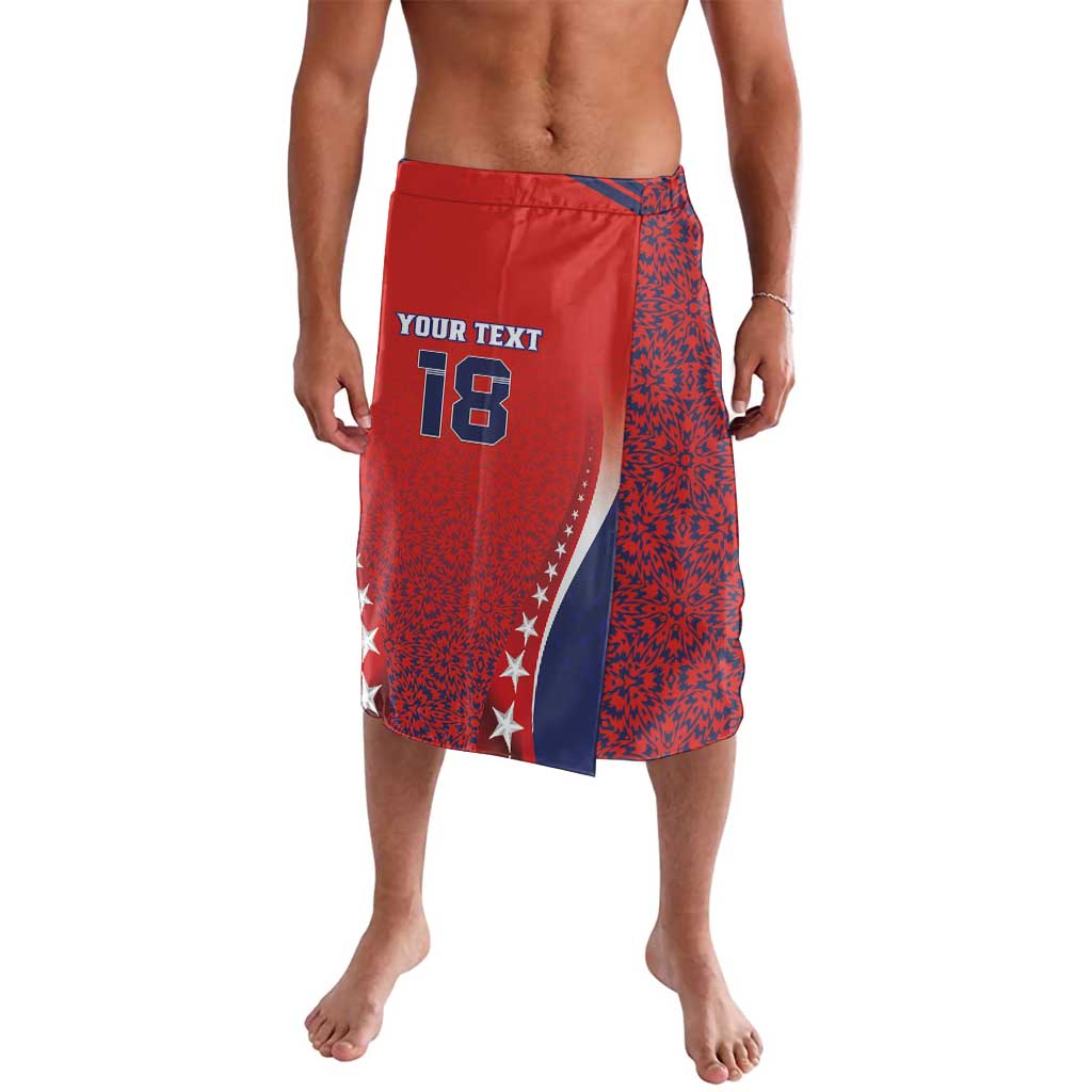 Custom Costa Rica Football Lavalava Los Ticos Sporty Style - Wonder Print Shop