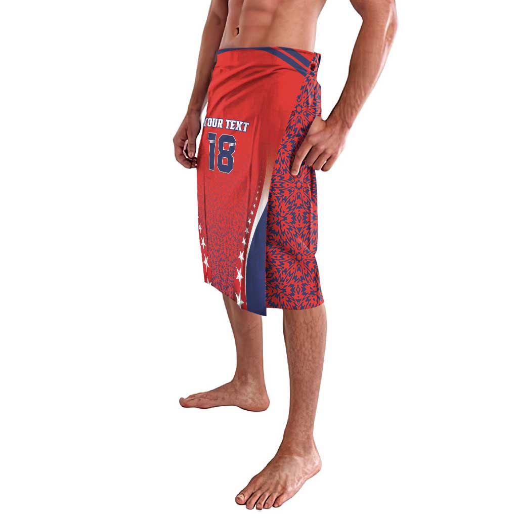 Custom Costa Rica Football Lavalava Los Ticos Sporty Style - Wonder Print Shop