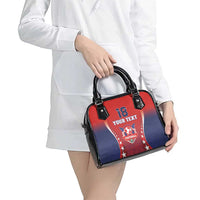 Custom Costa Rica Football Shoulder Handbag Los Ticos Sporty Style - Wonder Print Shop