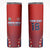 Custom Costa Rica Football Skinny Tumbler Los Ticos Sporty Style - Wonder Print Shop