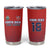 Custom Costa Rica Football Tumbler Cup Los Ticos Sporty Style - Wonder Print Shop