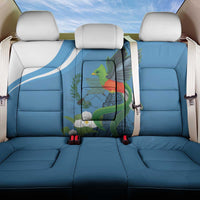 Guatemala Independence Day Back Car Seat Cover Guatemalan Quetzal Libre Crezca Fecundo - Wonder Print Shop