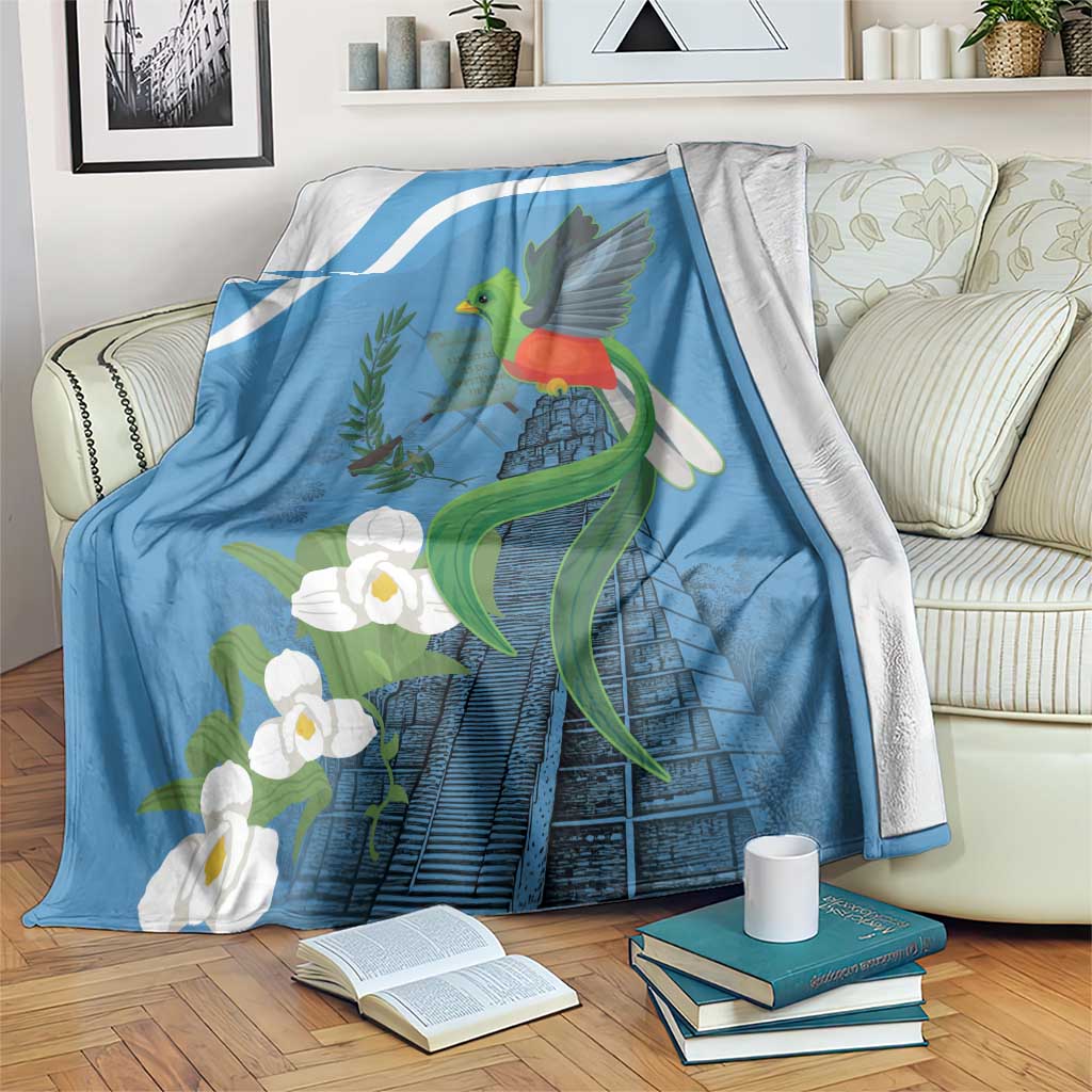 Guatemala Independence Day Blanket Guatemalan Quetzal Libre Crezca Fecundo - Wonder Print Shop