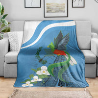 Guatemala Independence Day Blanket Guatemalan Quetzal Libre Crezca Fecundo - Wonder Print Shop